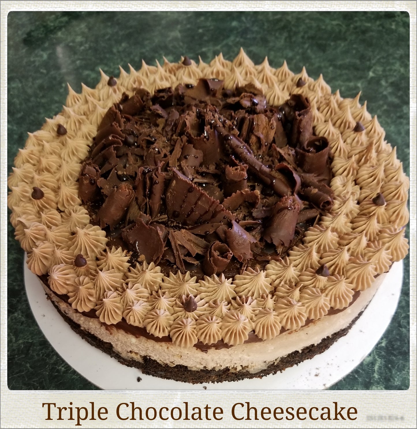 Death by Chocolate Cheesecake