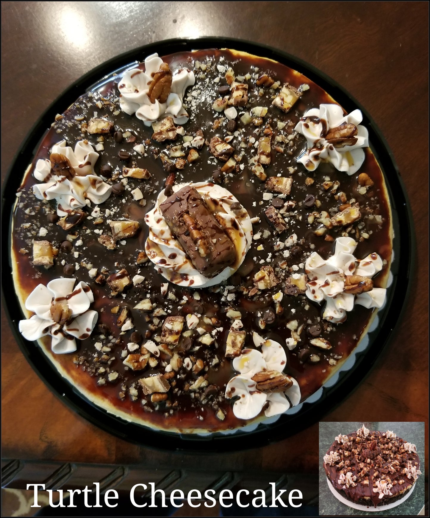 Turtle Cheesecake